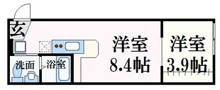 モーリスIIの物件間取画像